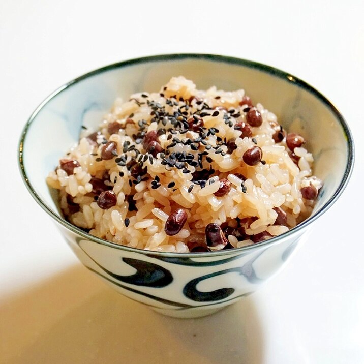 炊飯器でもふっくらもちもち!赤飯(おこわ)